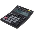Калькулятор настольный DELI "1519A", 12 разрядный, черный